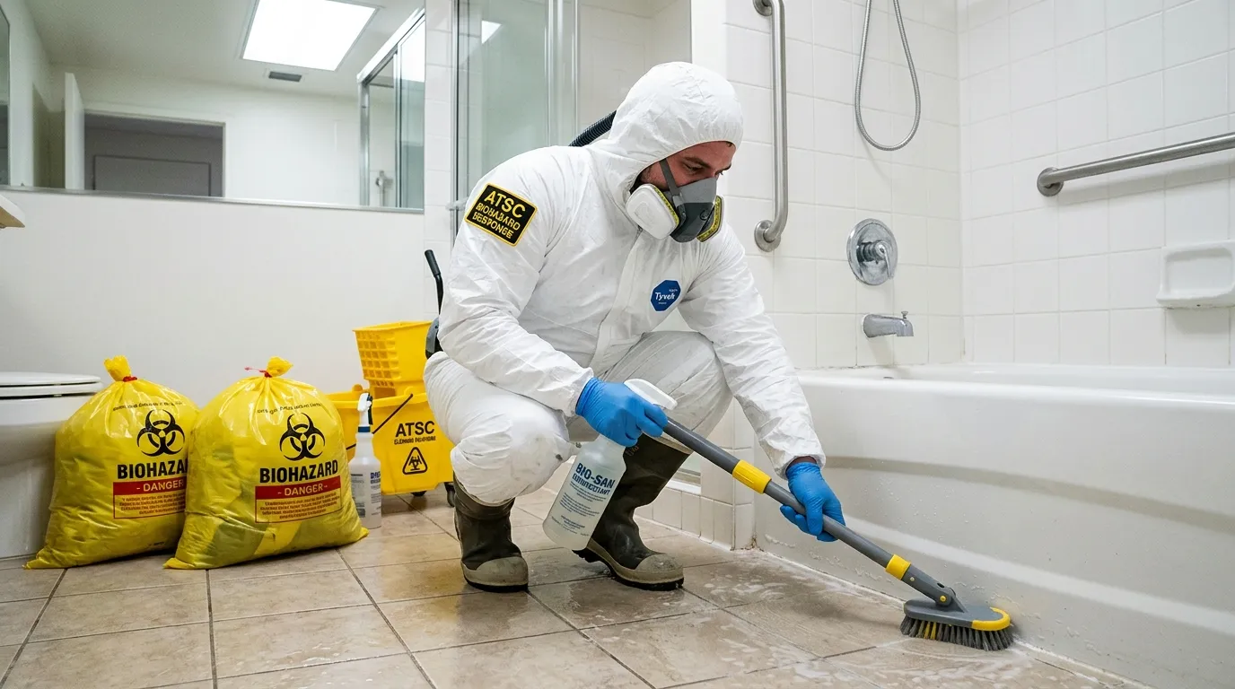 Decontamination equipment deployed for Blood Cleanup in North Bay Village